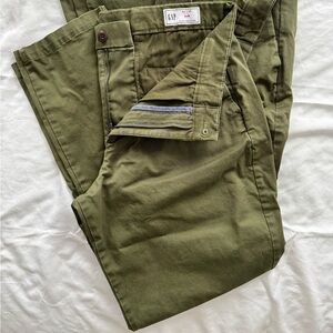 GAP Khaki Slim Fit Trousers